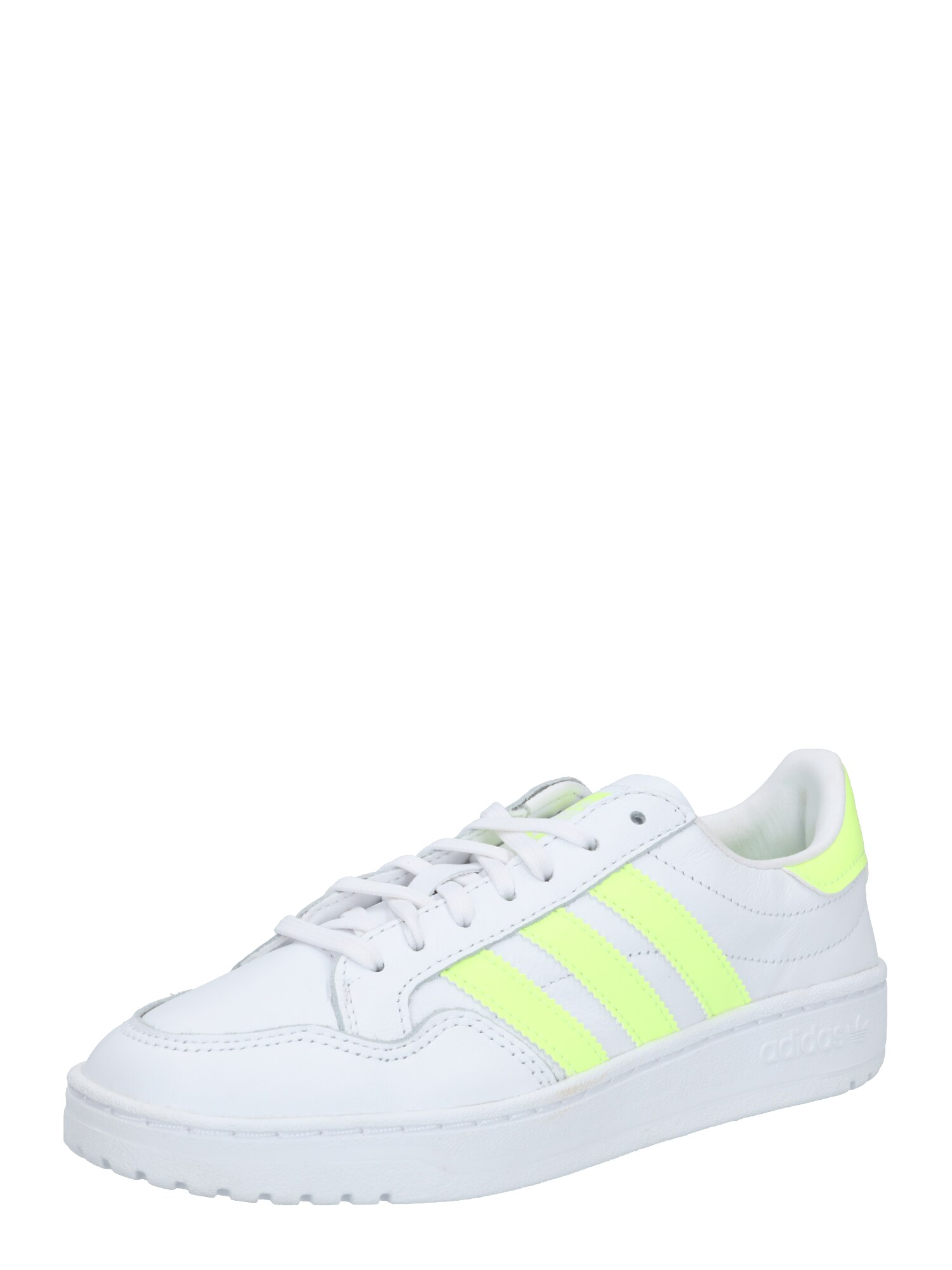 ADIDAS ORIGINALS Sportbačiai be auliuko 'Team Court'  neoninė geltona / balta