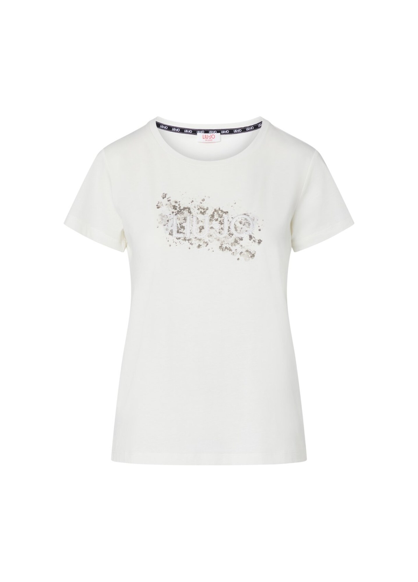 Liu Jo Tricou bej închis / alb