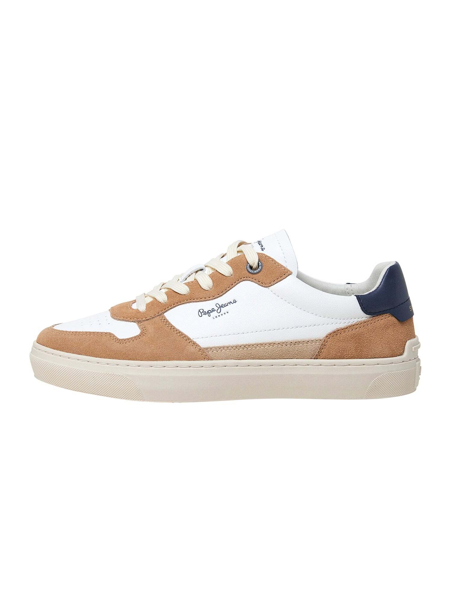 Pepe Jeans Zapatillas deportivas bajas 'CAMDEN'  marrón / negro / blanco
