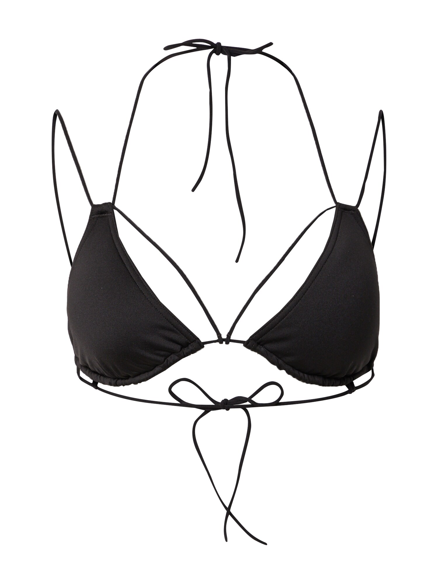 Calvin Klein Swimwear Bikinový top  čierna