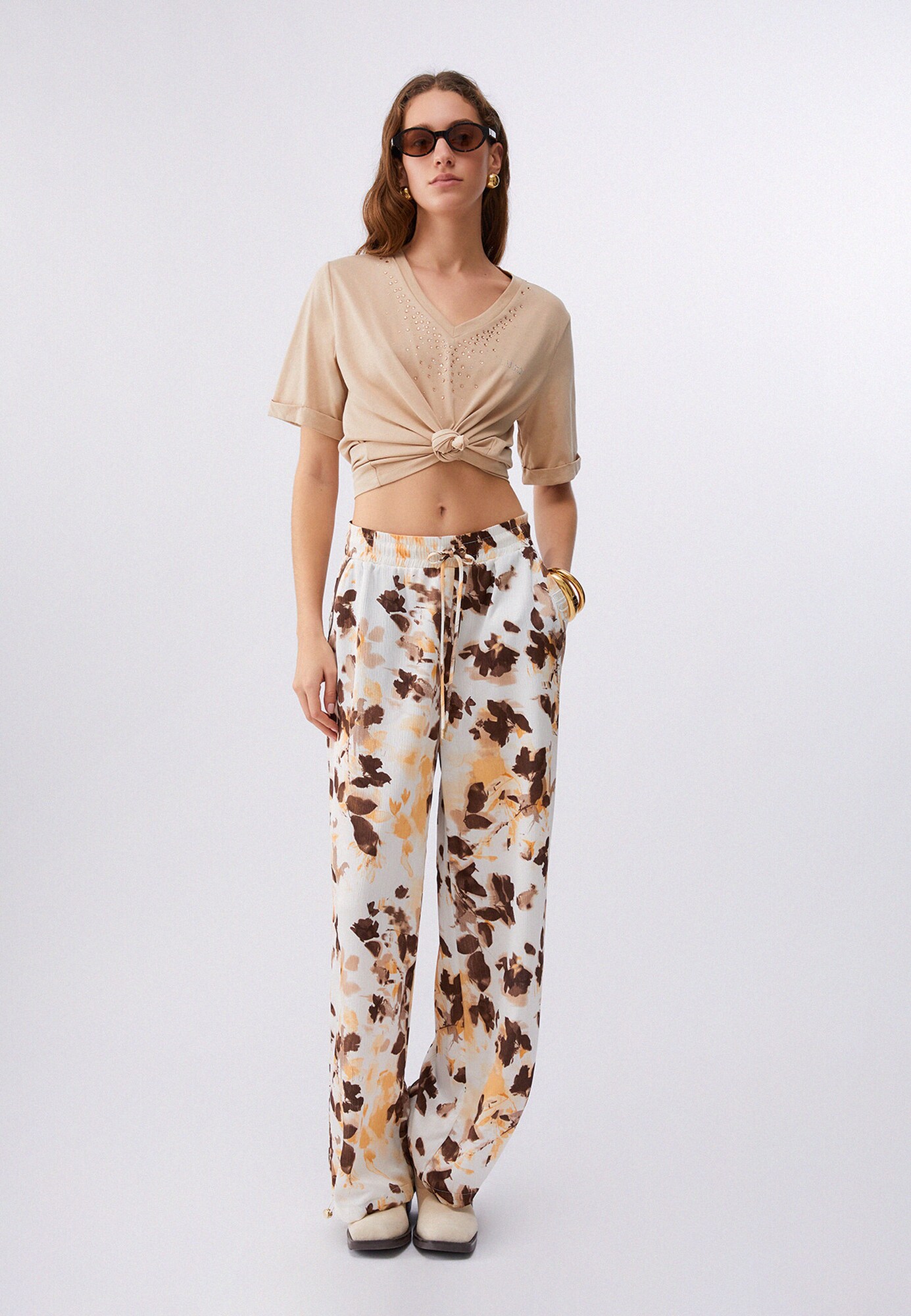Liu Jo Camiseta  beige – imagen 8