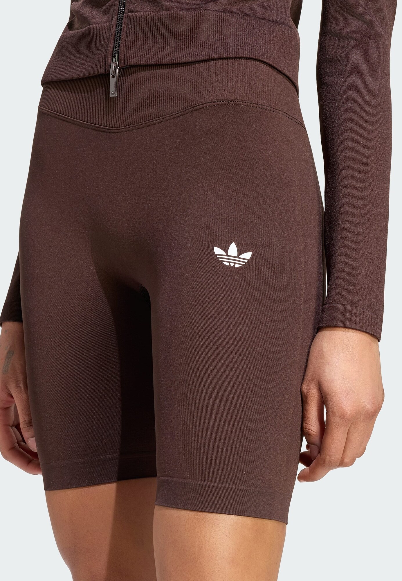 ADIDAS ORIGINALS Leggings 'Essentials'  marrón oscuro – imagen 4