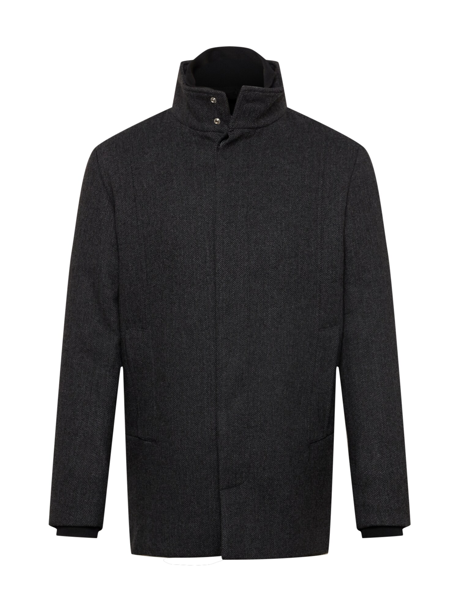 JACK & JONES Prechodný kabát 'JJDunham'  tmavosivá