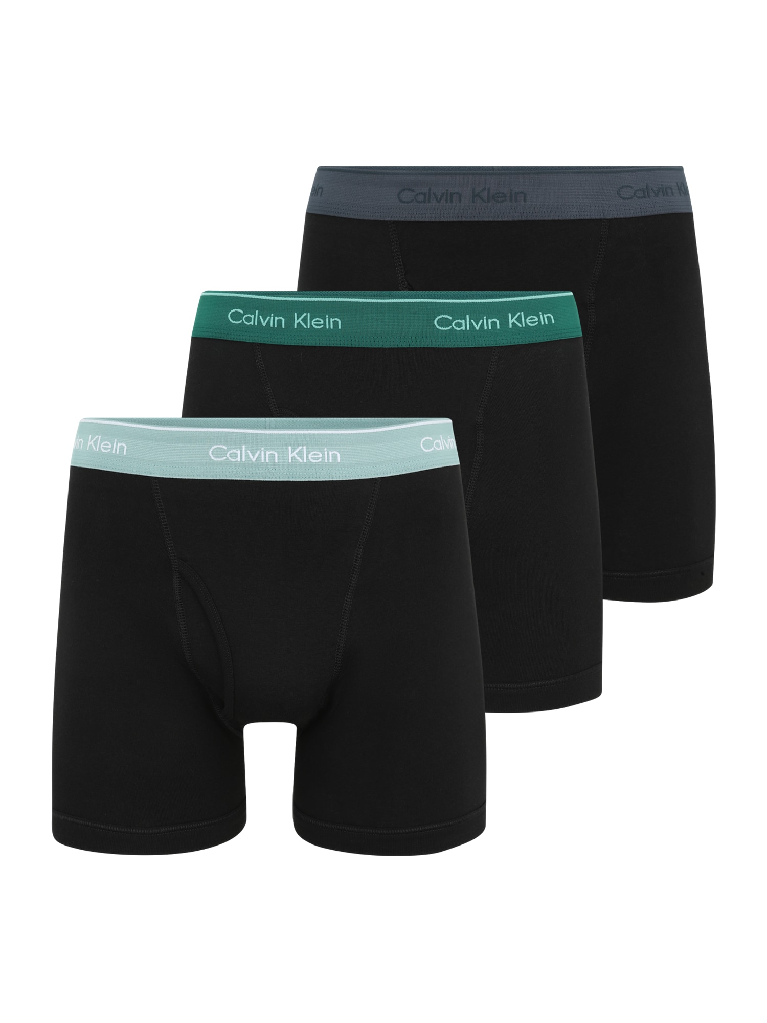 Calvin Klein Underwear Boxeralsók  sötétszürke / menta / sötétzöld / fekete akciós termékkép 1