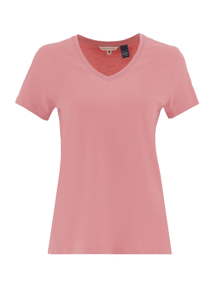 Organication T-Shirt Damen Größe L altrosa