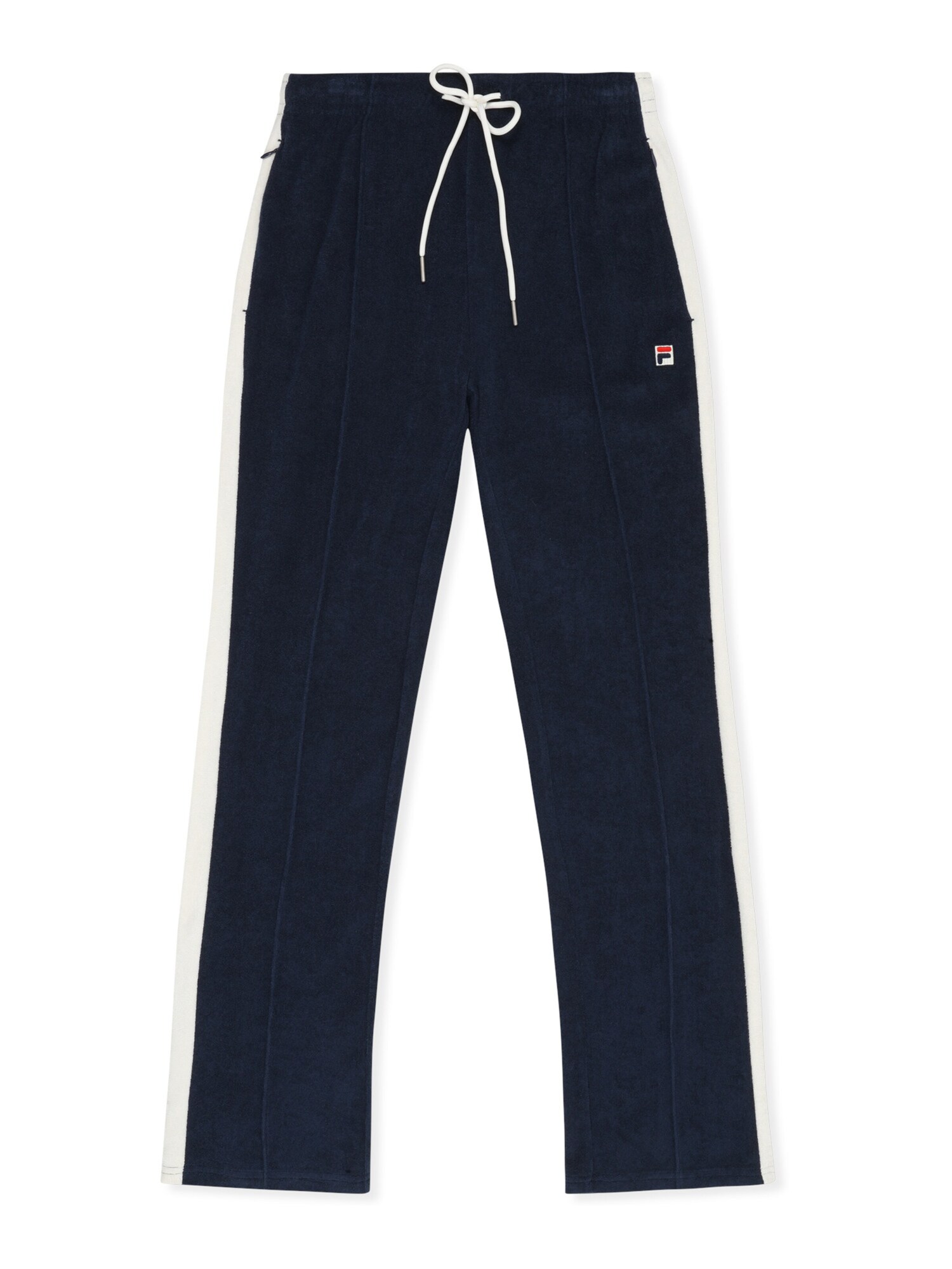 FILA Pantalón 'ADRIANO slim contrast panel towelling track pants'  azul – imagen 4