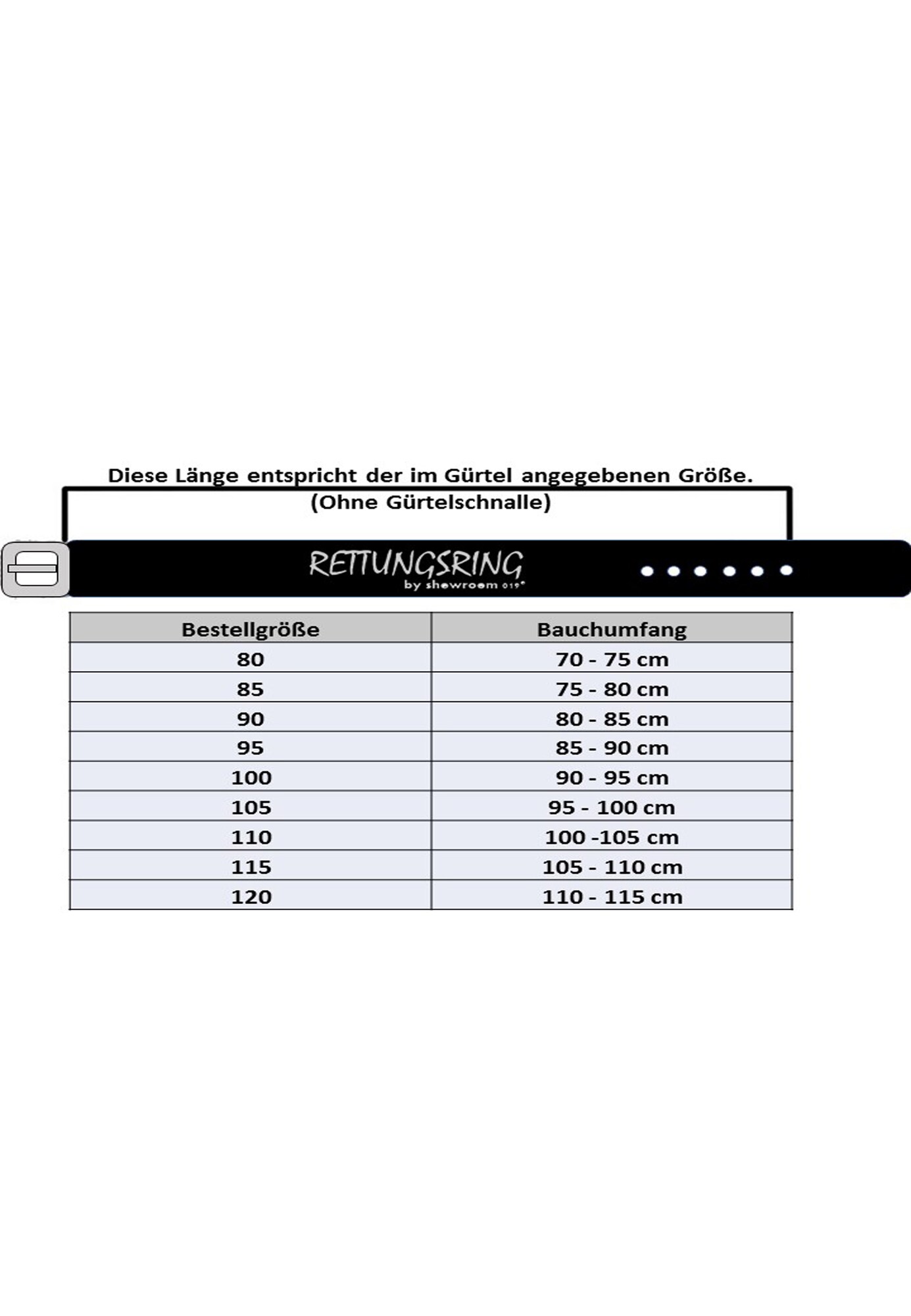 Thumbnail - RETTUNGSRING by showroom 019 Ledergürtel