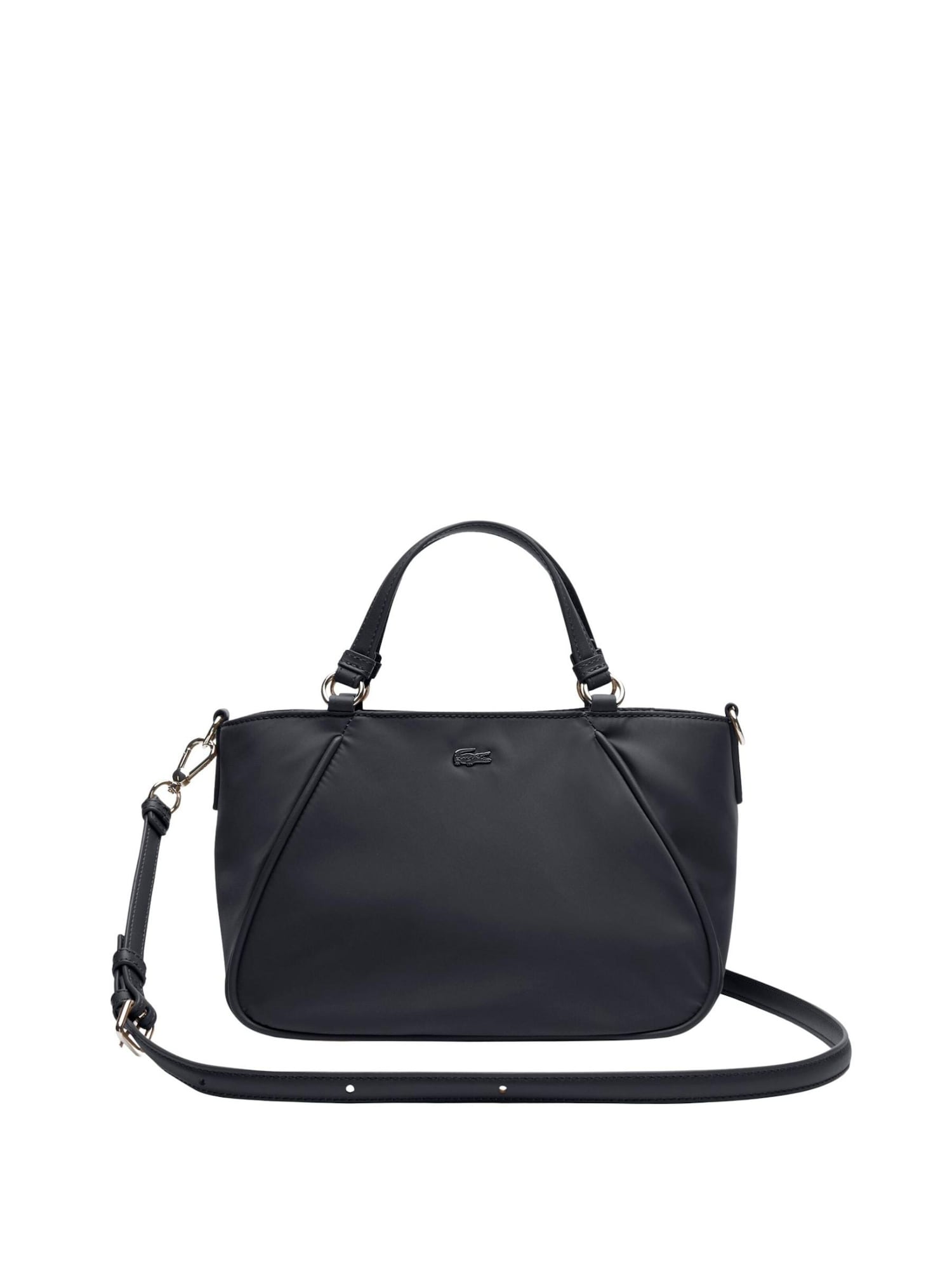 LACOSTE Bolso de mano 'Lacoste Femme Petit sac à main L Day in Noir'  negro
