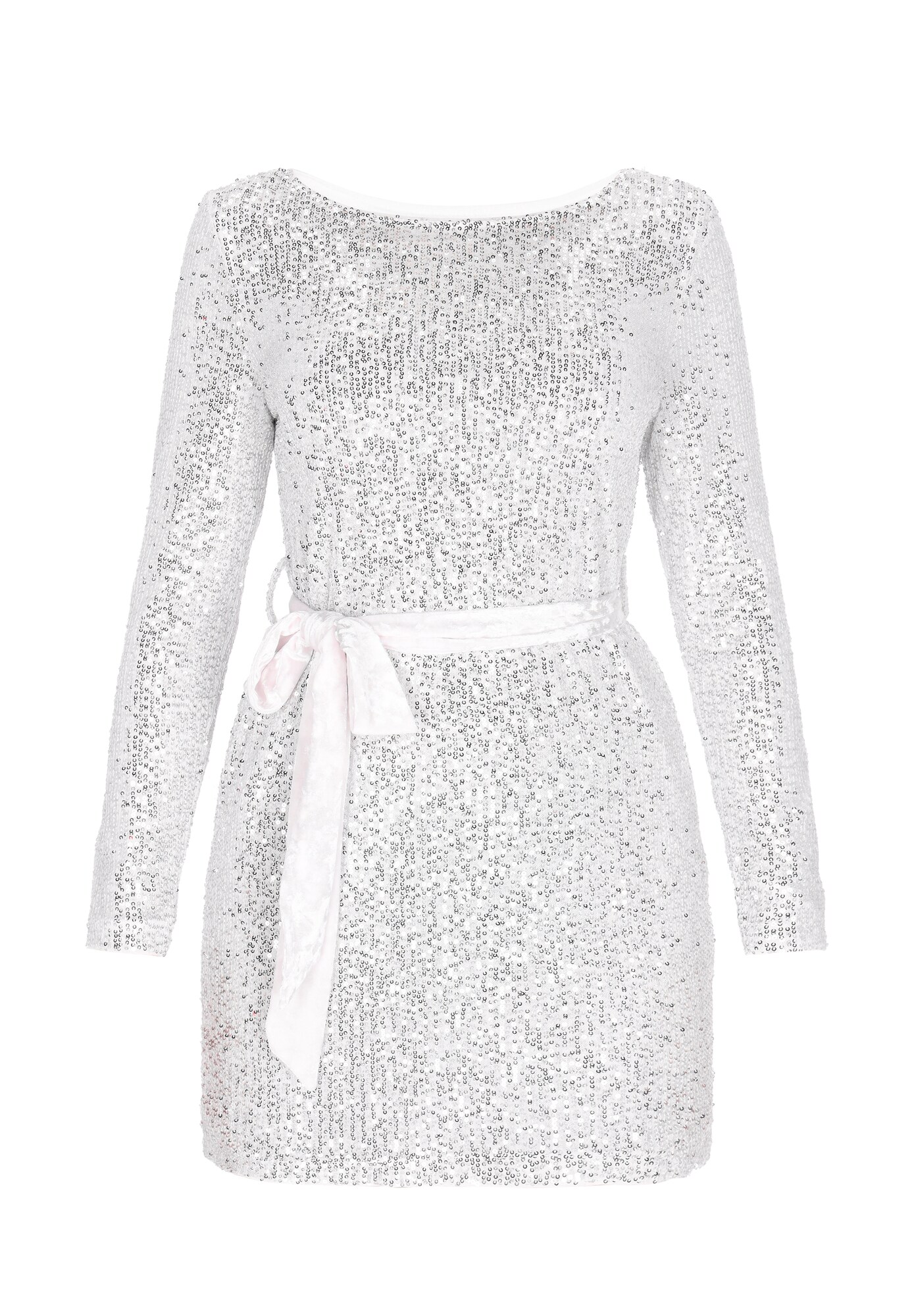 NAEMI Vestido  plata