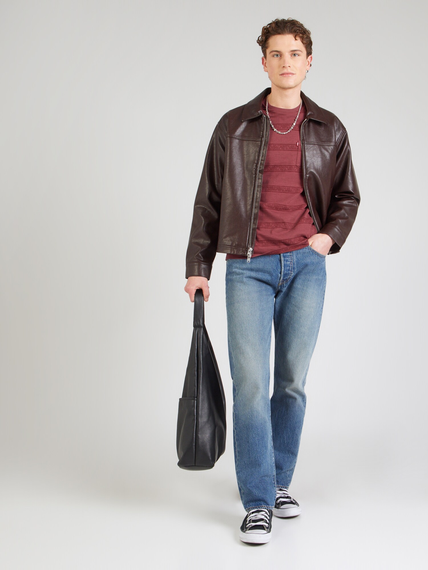 LEVI'S ® Tričko 'Classic'  hrdzavo červená (obrázok 4)
