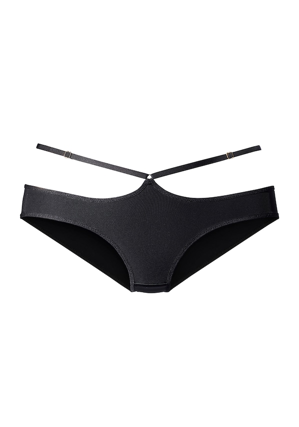 PETITE FLEUR GOLD, Slip, fekete, 1 kép a 5 közül
