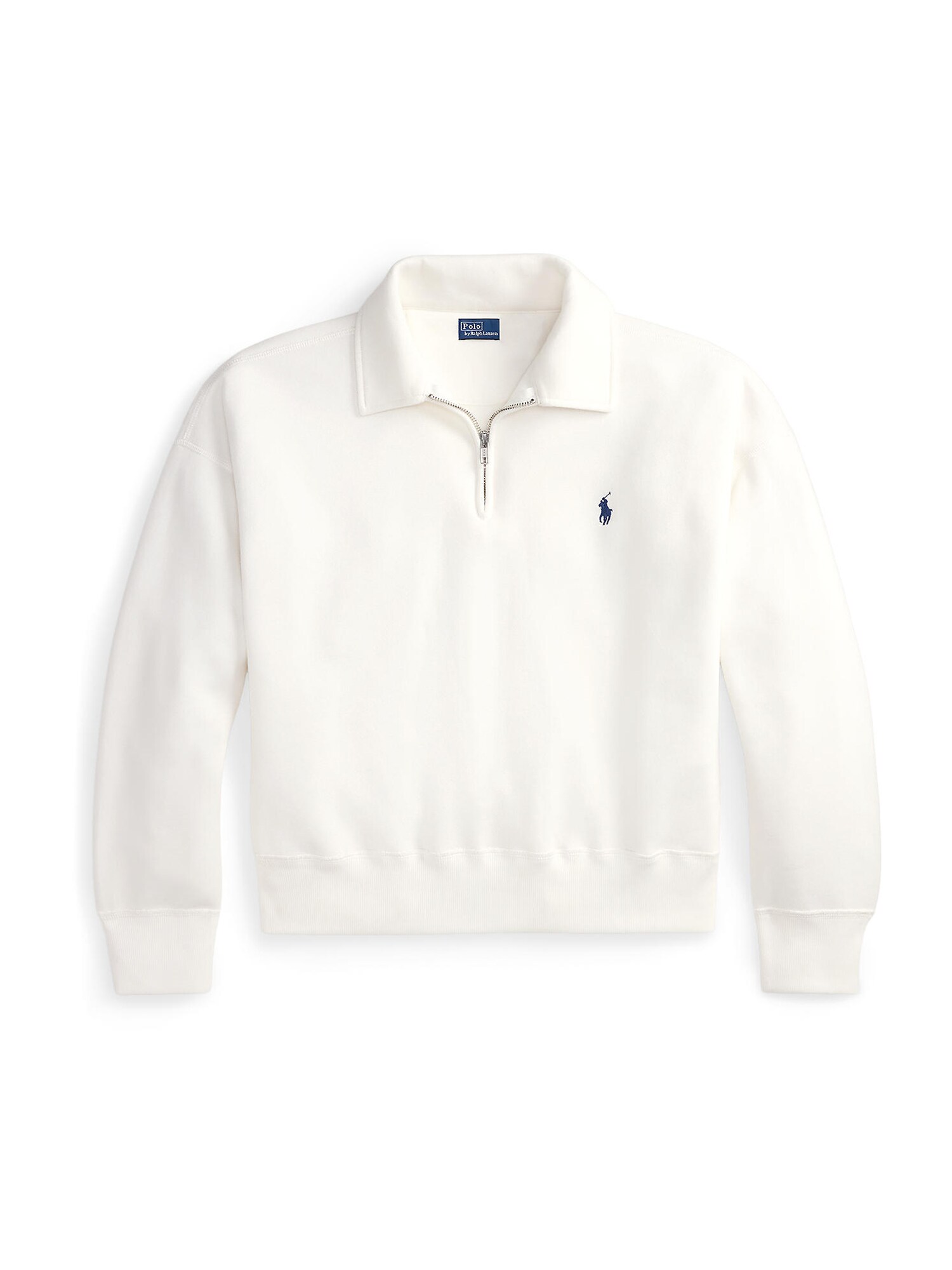 Polo Ralph Lauren Bluză de molton  albastru marin / alb