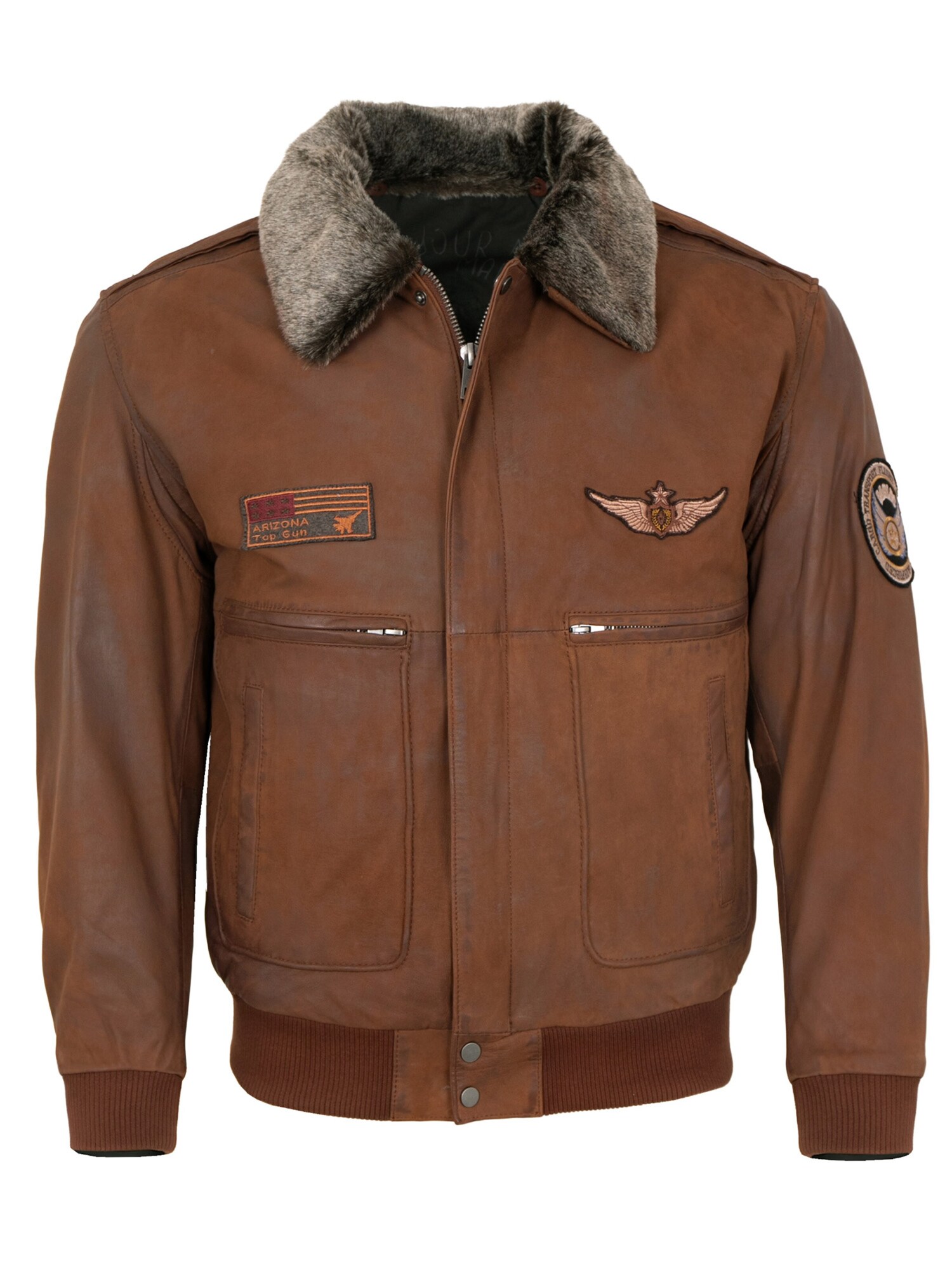 MADDOX Chaqueta de entretiempo 'Laslo'  cognac