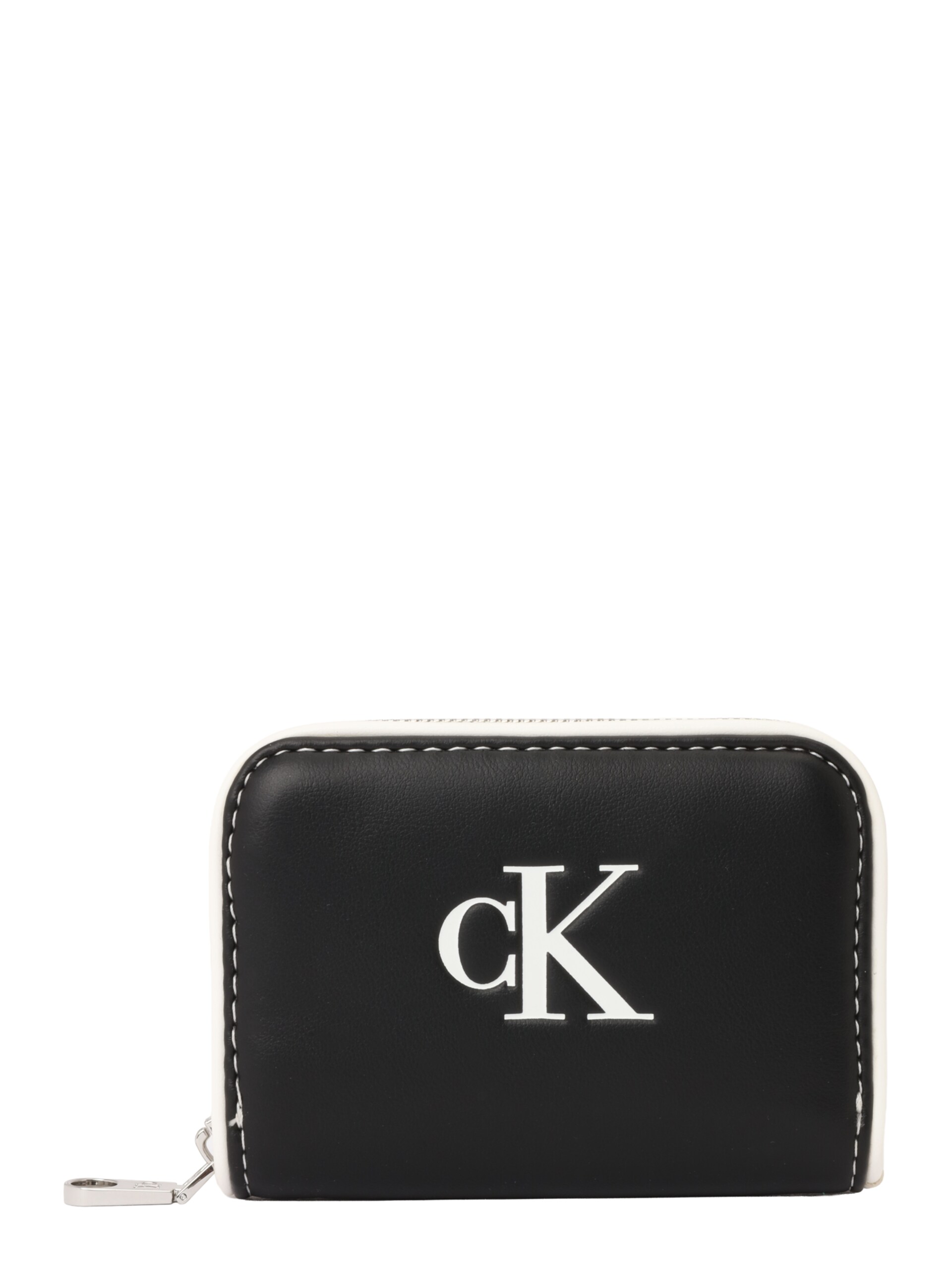 Calvin Klein Plånbok 'Contrast Logo Textured Zip-around' dam