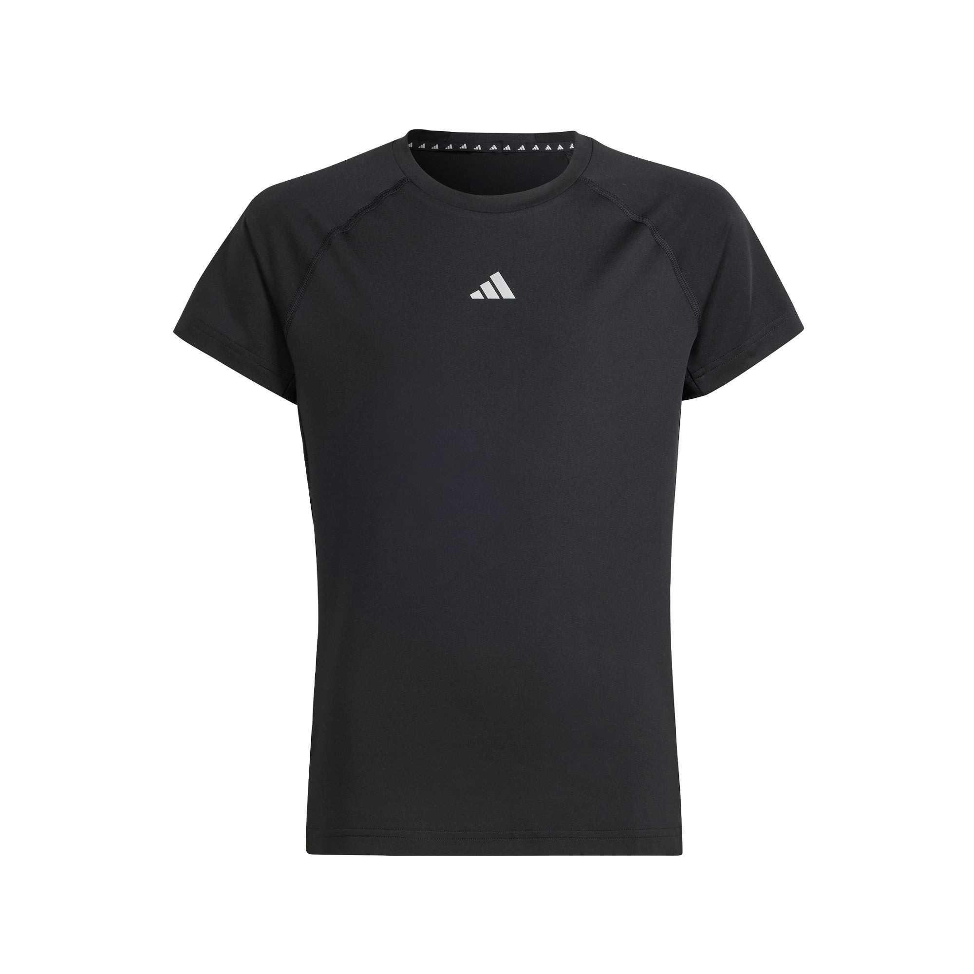 ADIDAS SPORTSWEAR Sportiniai marškinėliai šviesiai pilka / juoda