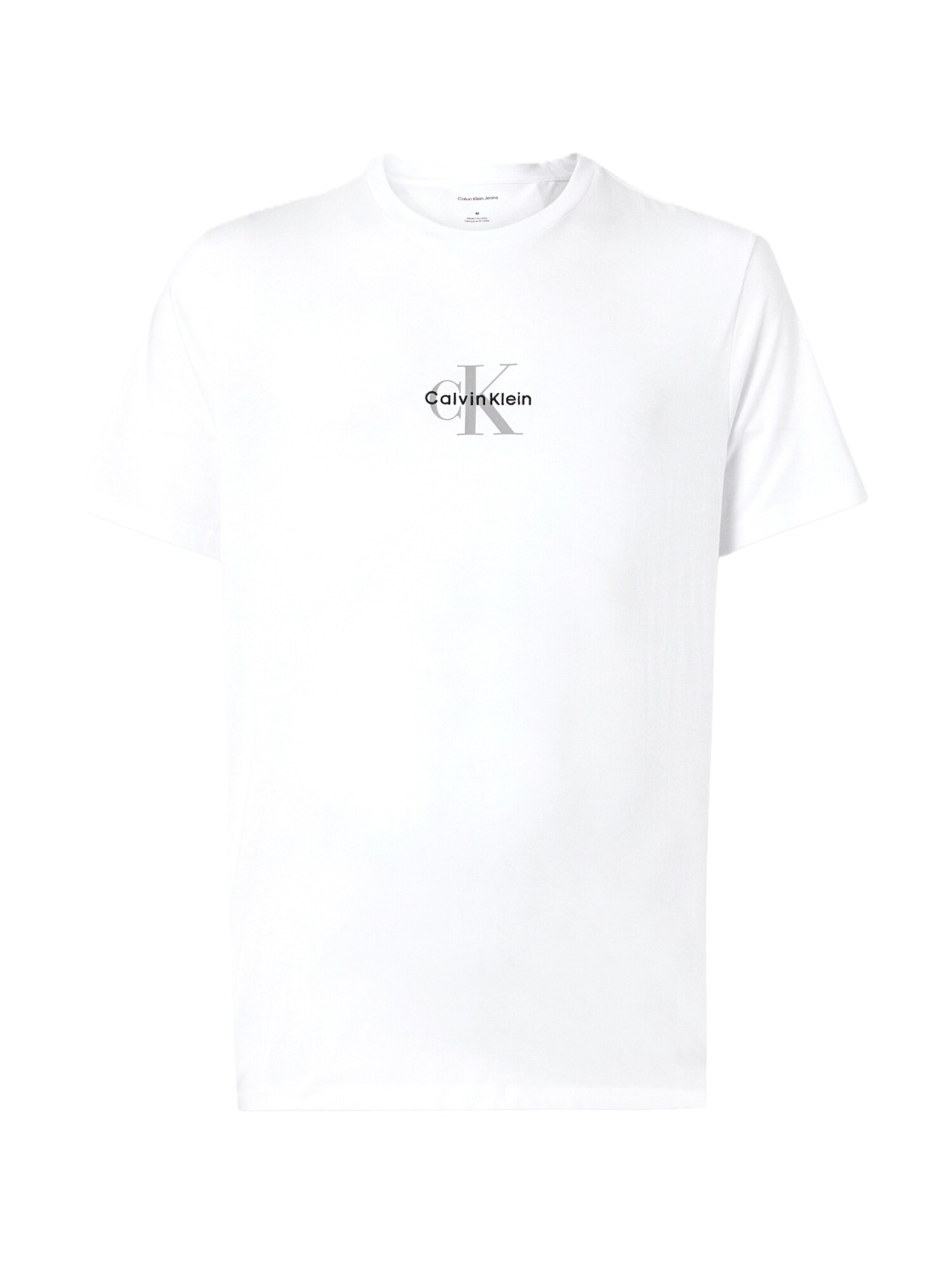 Calvin Klein Jeans Camiseta  gris / negro / blanco
