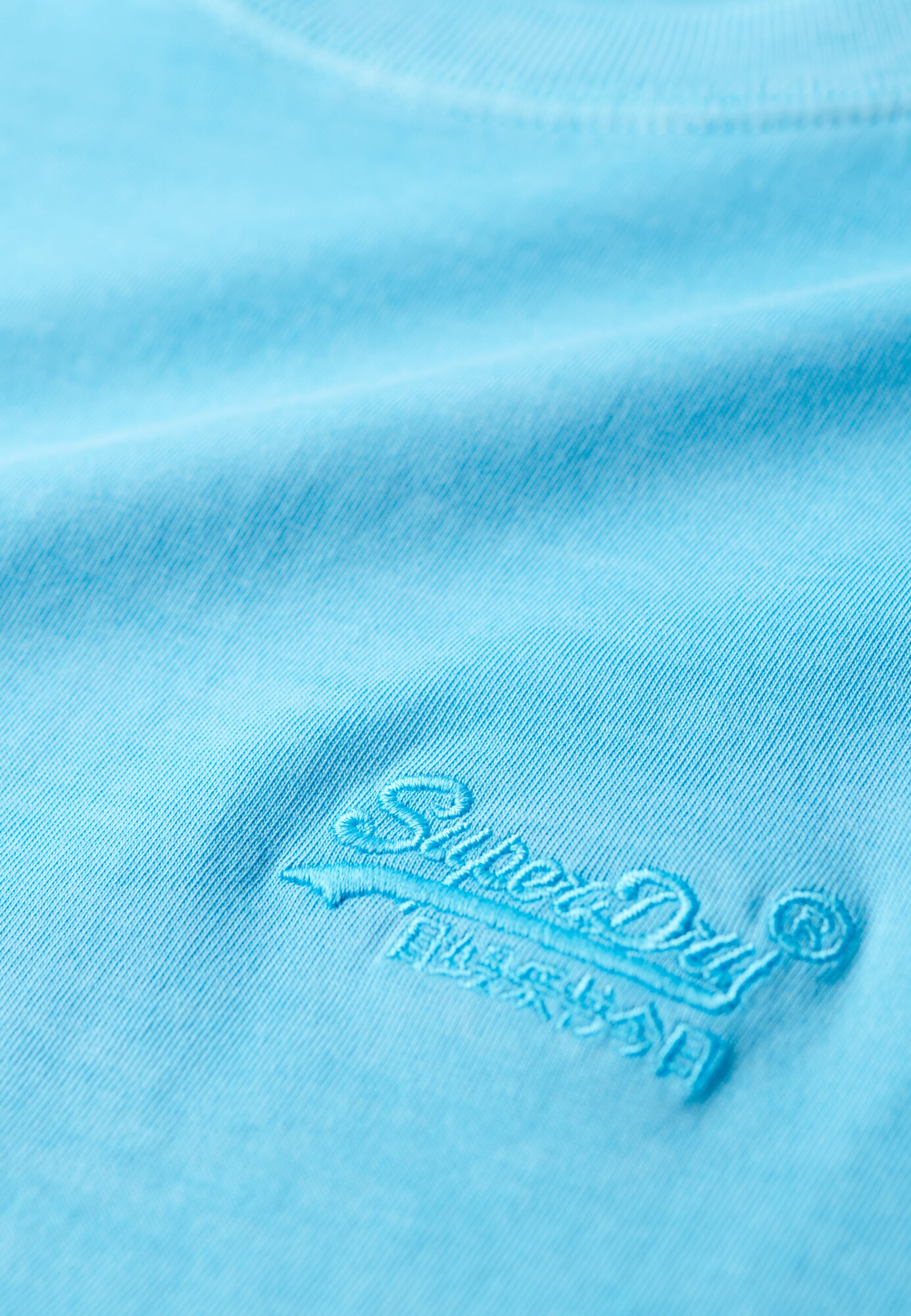 Superdry & Co Tričko 'Essential' azúrová (obrázok 6)