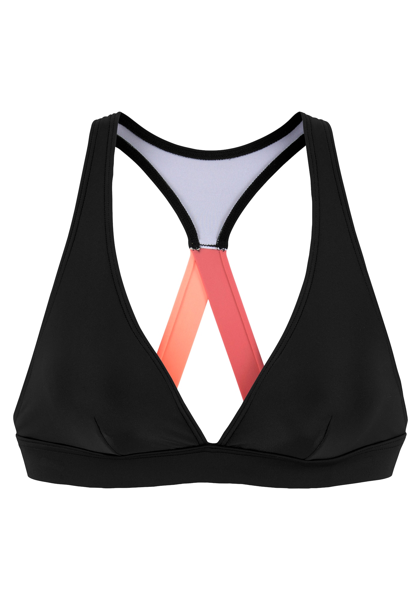 LASCANA ACTIVE Sport bikini felső  fekete akciós termékkép 1