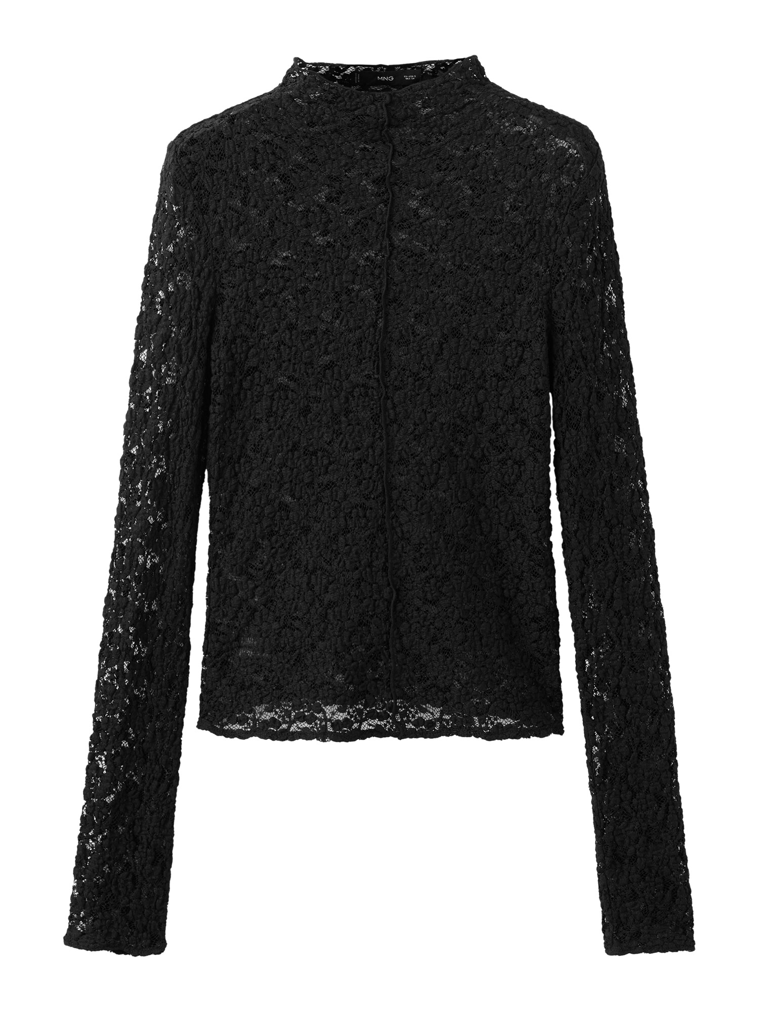 MANGO Tricou XSELENA  negru