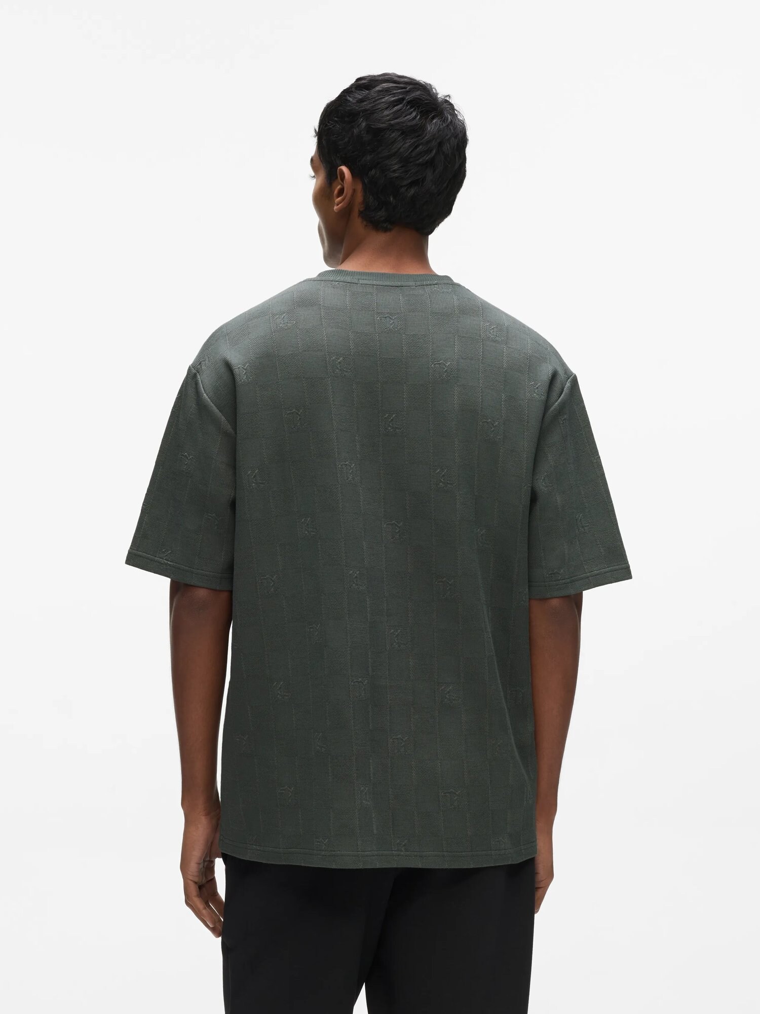 Karl Lagerfeld Camiseta gris oscuro – imagen 7