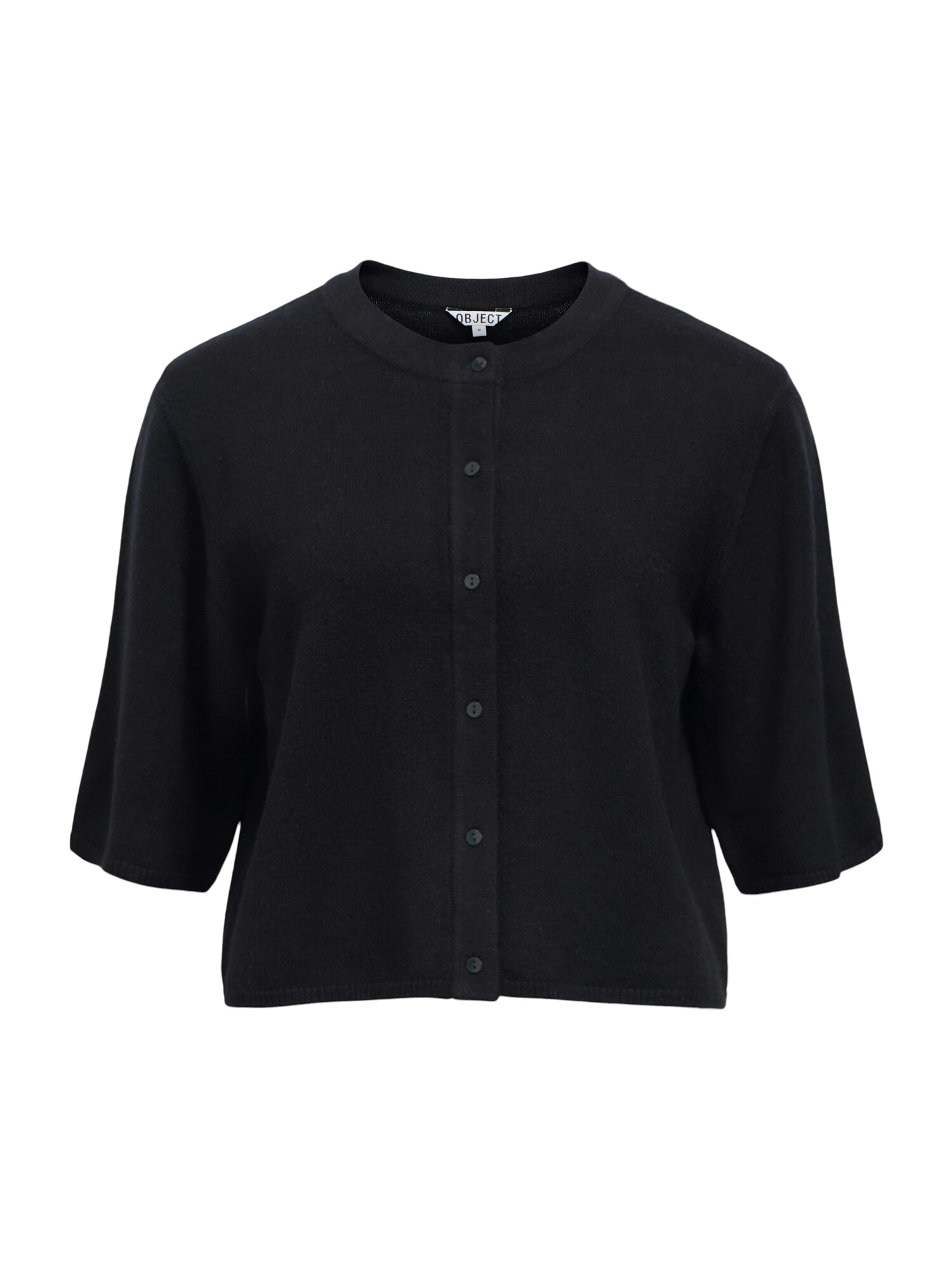 OBJECT Geacă tricotată OBJTHESS  negru