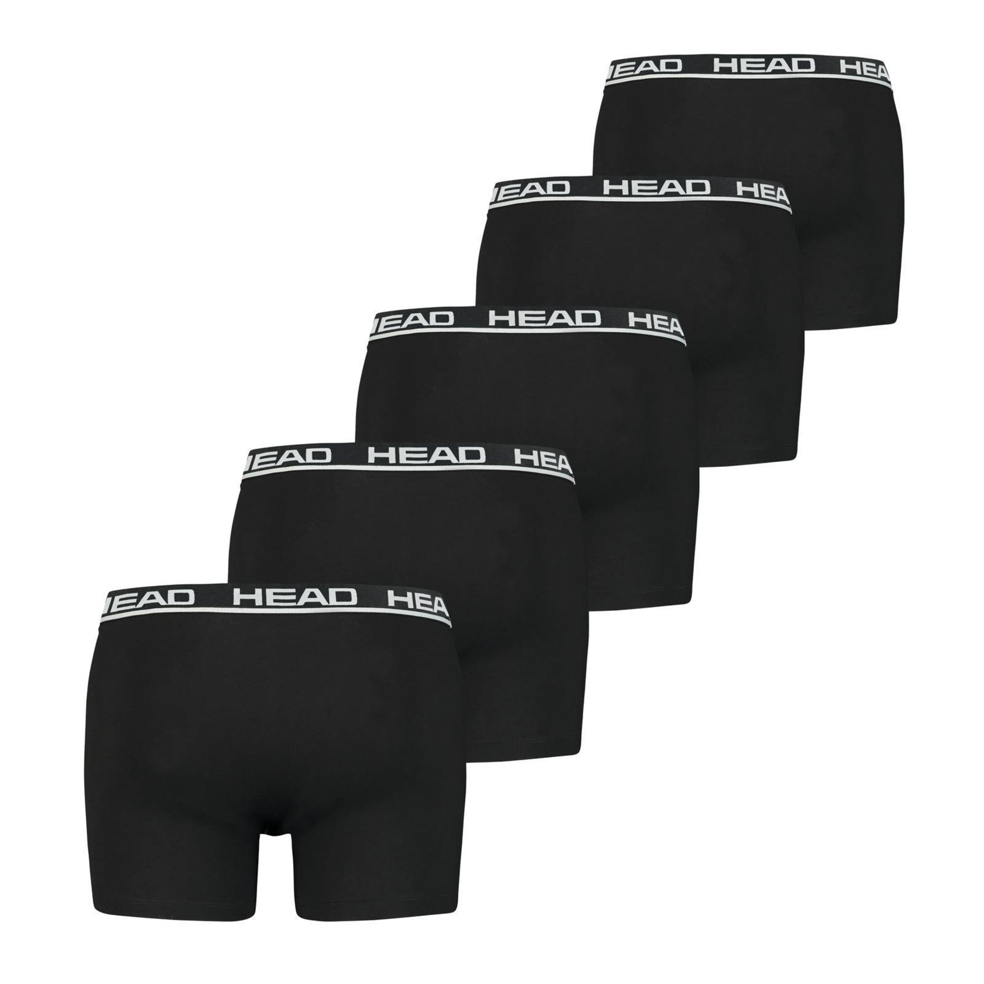 HEAD Calzoncillo boxer negro / blanco – imagen 5