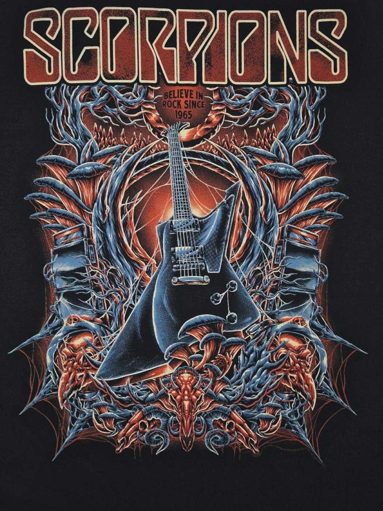 Scorpions Camiseta 'Scorpions Peacemaker T-Shirt' negro – imagen 3