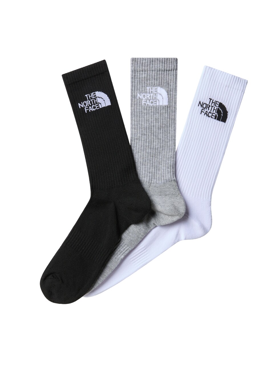 Sockor gråmelerad / svart