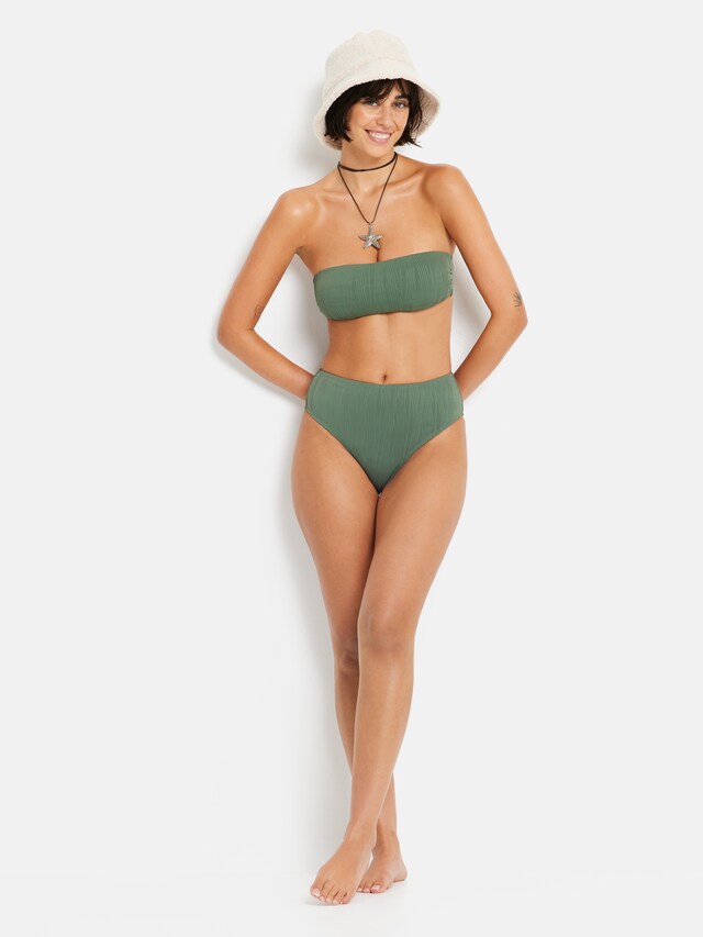 LSCN by LASCANA, Bikini 'Egitura', zöld, 6 kép a 8 közül