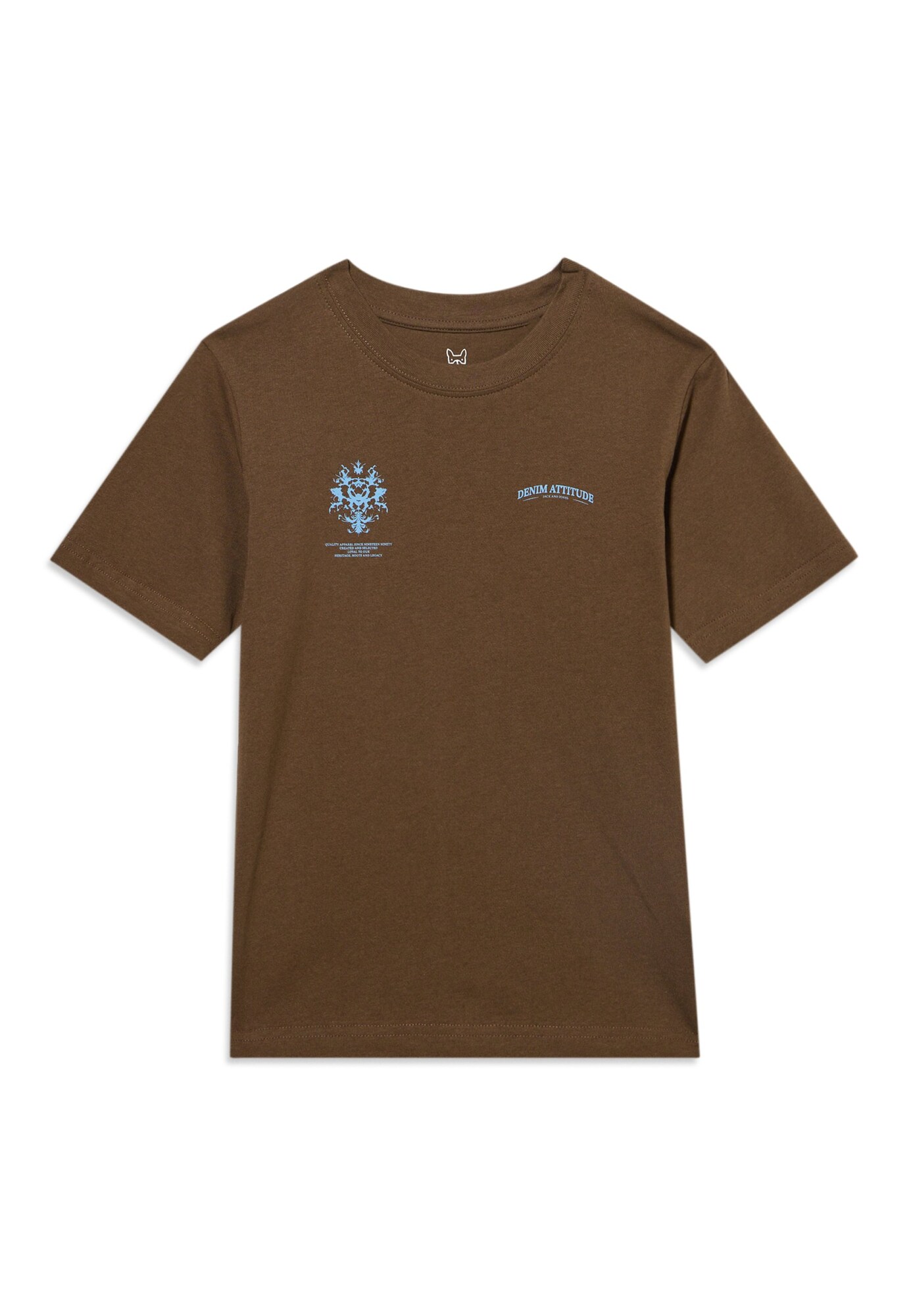 Jack & Jones Junior Tricou JJTRADITION azuriu / maro