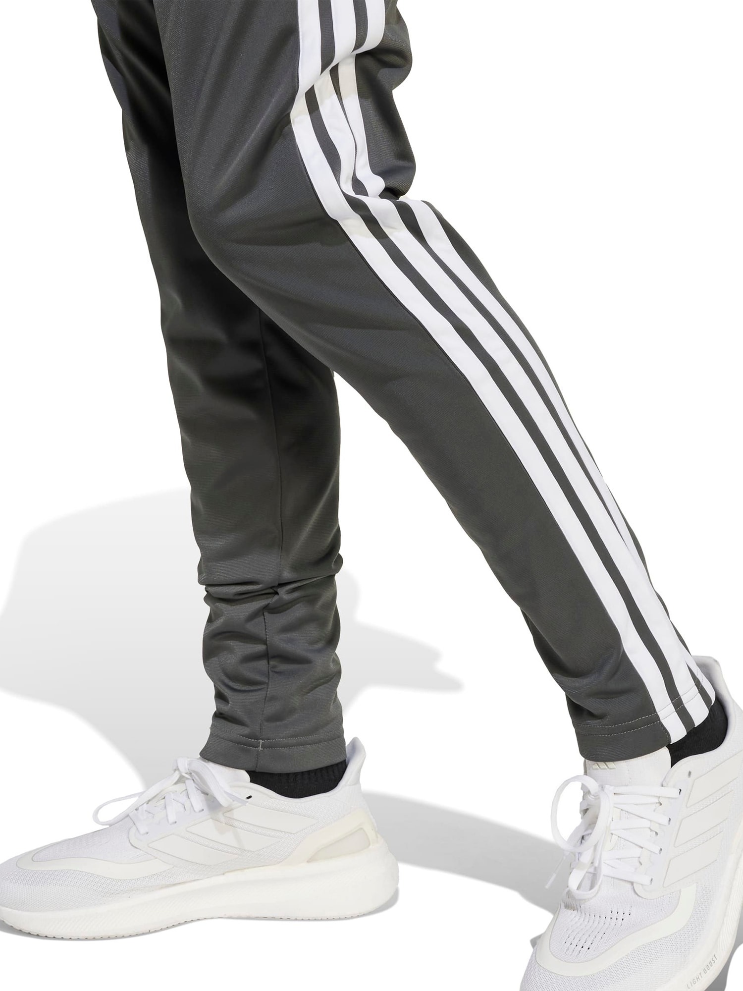 ADIDAS SPORTSWEAR Tréningový komplet 'Seasonal Essentials Tiberio' svetlosivá / tmavosivá / olivová / biela (obrázok 5)