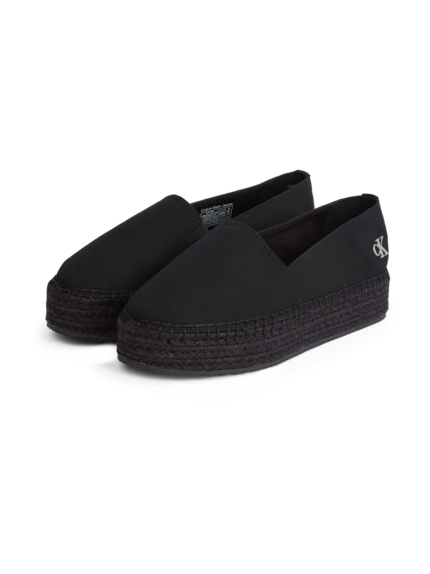 Calvin Klein Jeans Espadrilles  fekete termék 2. képe