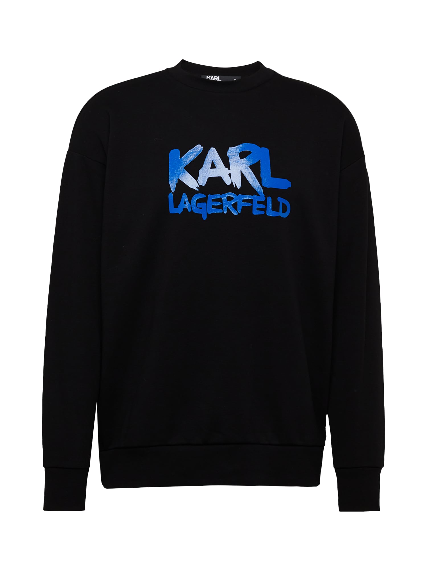 Karl Lagerfeld Суичър  синьо / черно / бяло