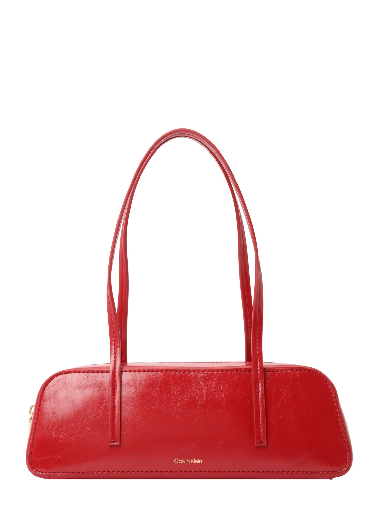 Calvin Klein Geantă de umăr 'Foil Logo Glossy Shoulder'  roșu