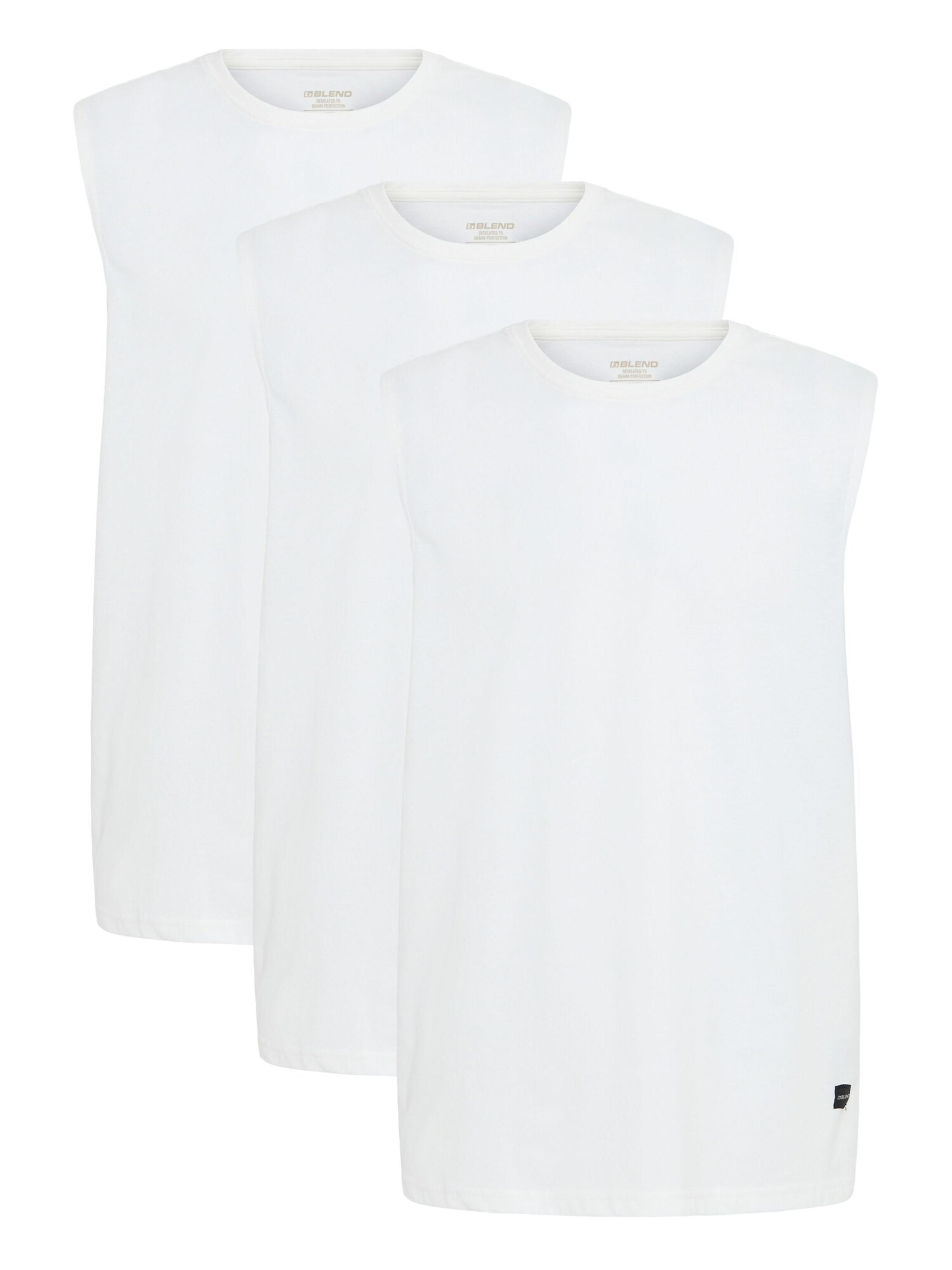 BLEND Camiseta ' BHTank Top 3 Pack '  blanco