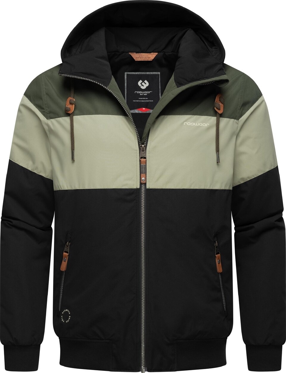 Outdoorjacka khaki / oliv