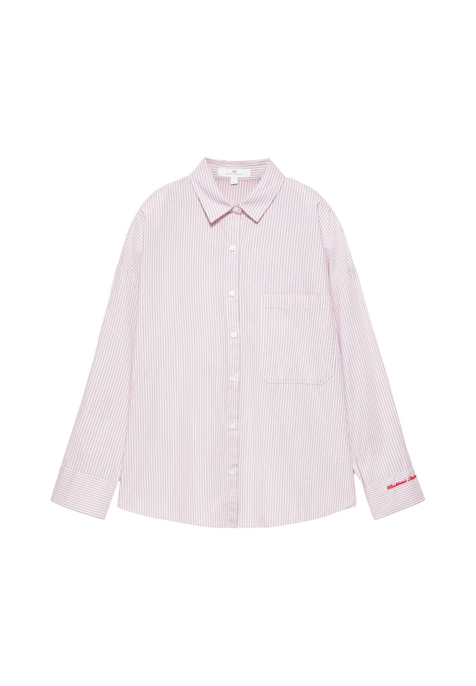 Blus 'PACIFIC' mörkgrå / rosa