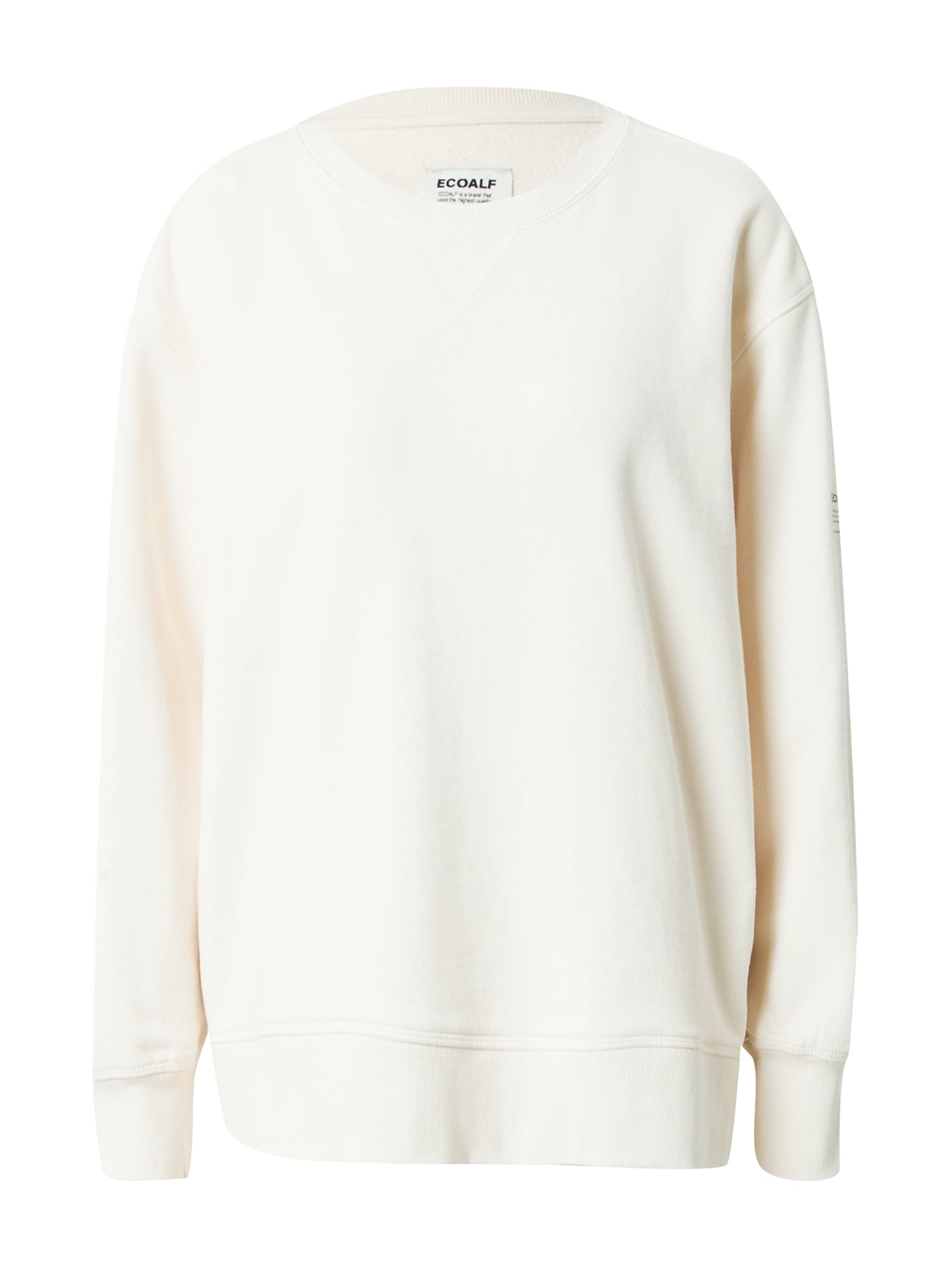 ECOALF Sweater majica  breskva / bijela