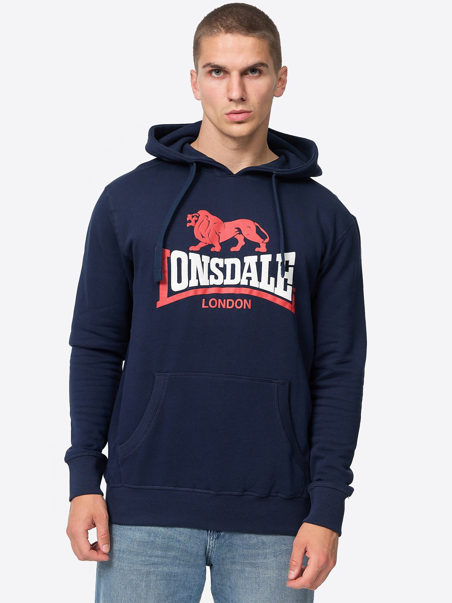 LONSDALE Tréning póló 'THURNING'  tengerészkék / vegyes színek termék 2. képe