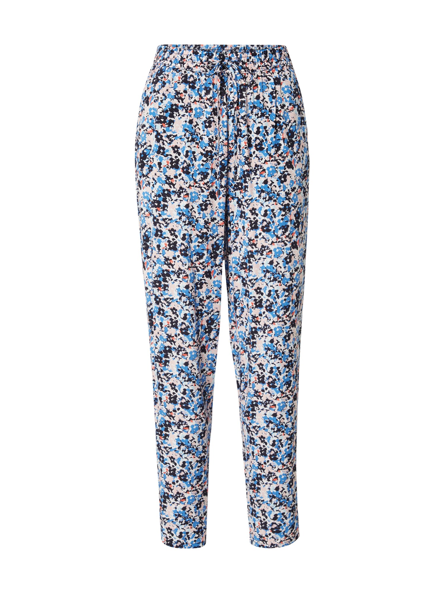 S.Oliver Broek Blauw / Navy / Pink / Wit