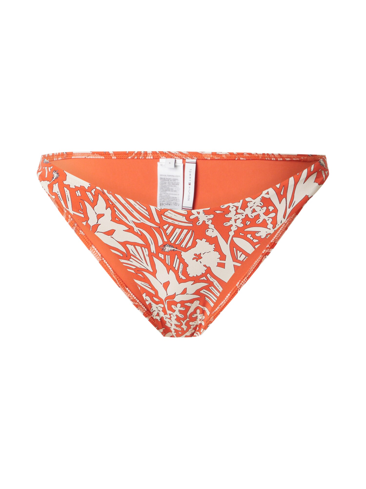 Tommy Hilfiger Underwear Slip costum de baie CHEEKY  portocaliu / alb murdar