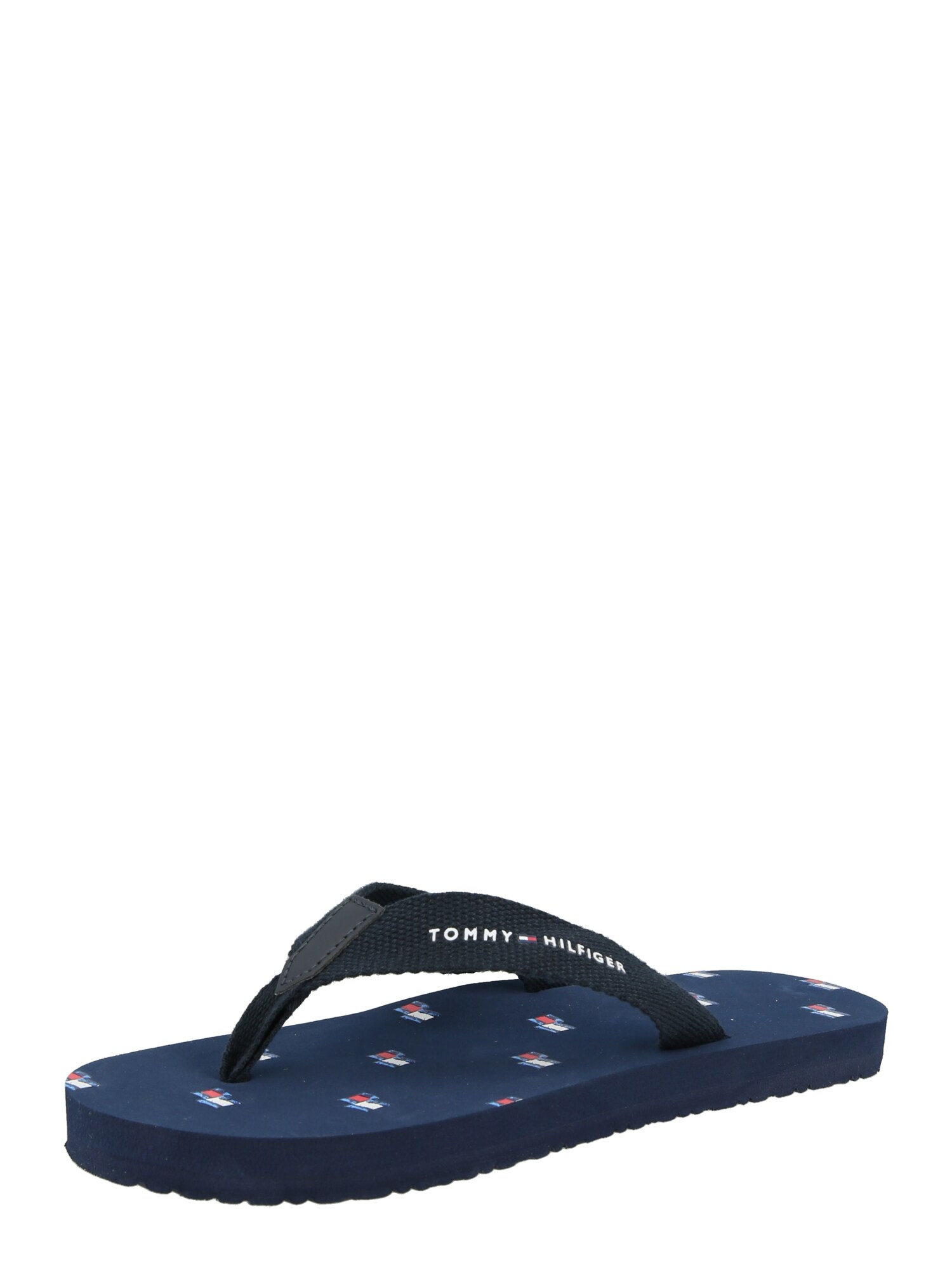 TOMMY HILFIGER Sandale 'MICK'  albastru închis