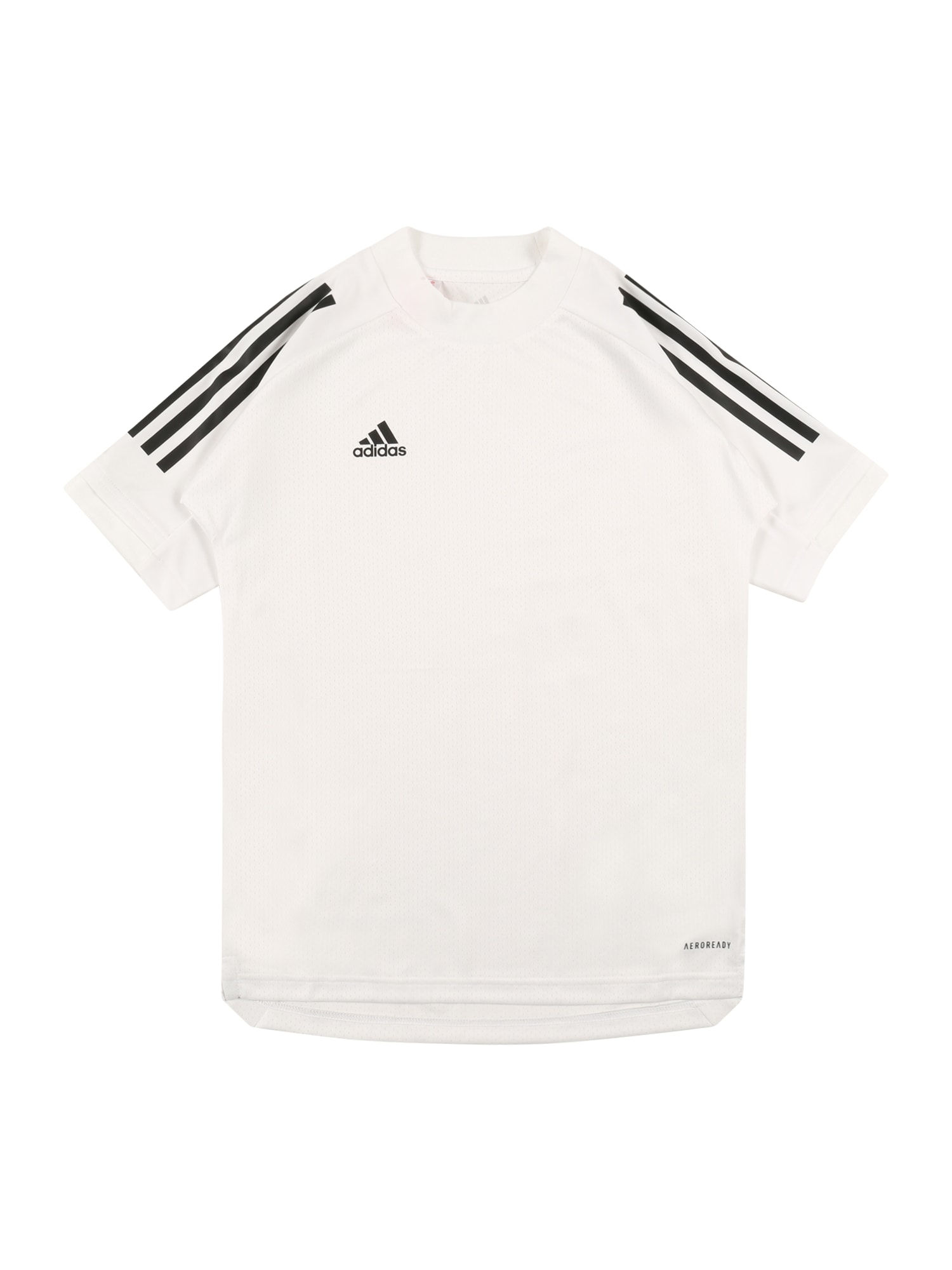 ADIDAS PERFORMANCE Функционална тениска  черно / бяло