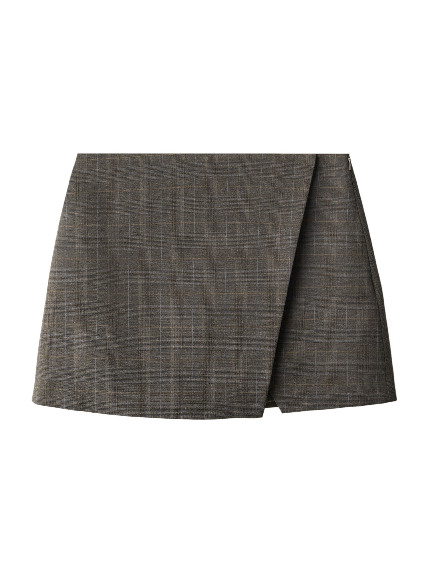 MANGO Fustă STUARD  albastru deschis / maro deschis / maro amestecat