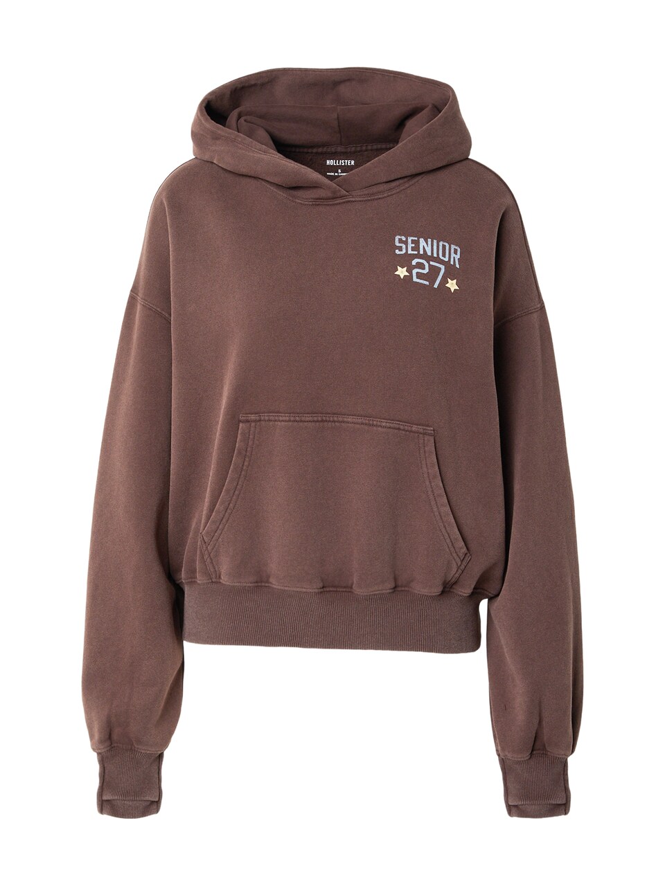 Sweatshirt duvblå / choklad