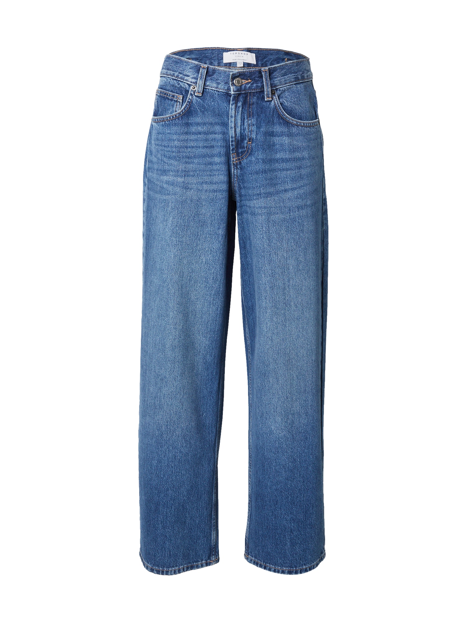TOPSHOP Traperice  plavi traper