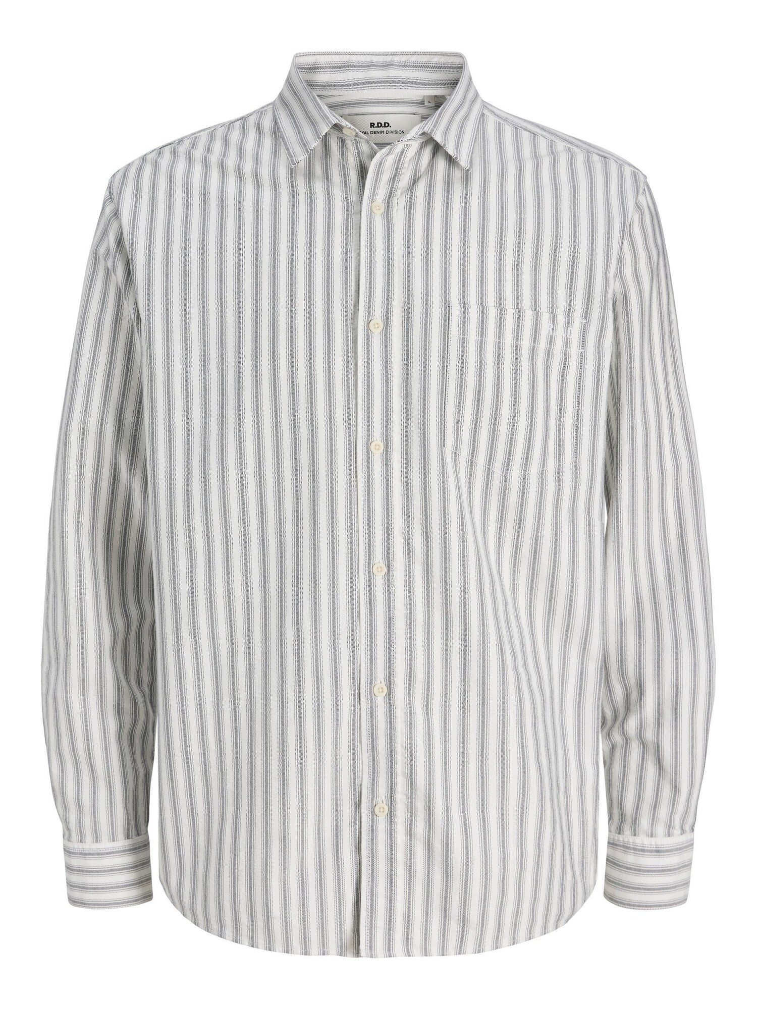 JACK &amp; JONES Camisa 'RDDLESNER'  beige / azul