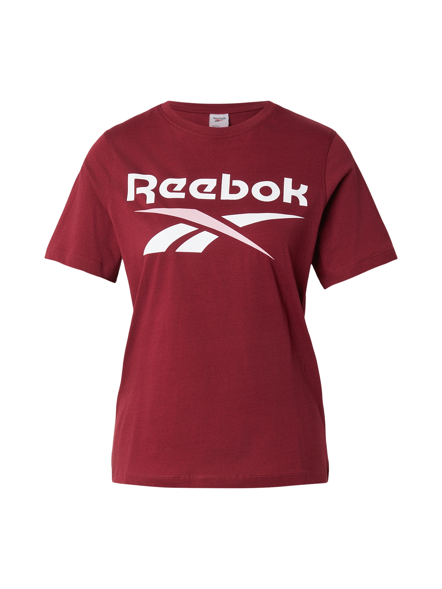 Reebok Tricou funcțional  roșu / alb