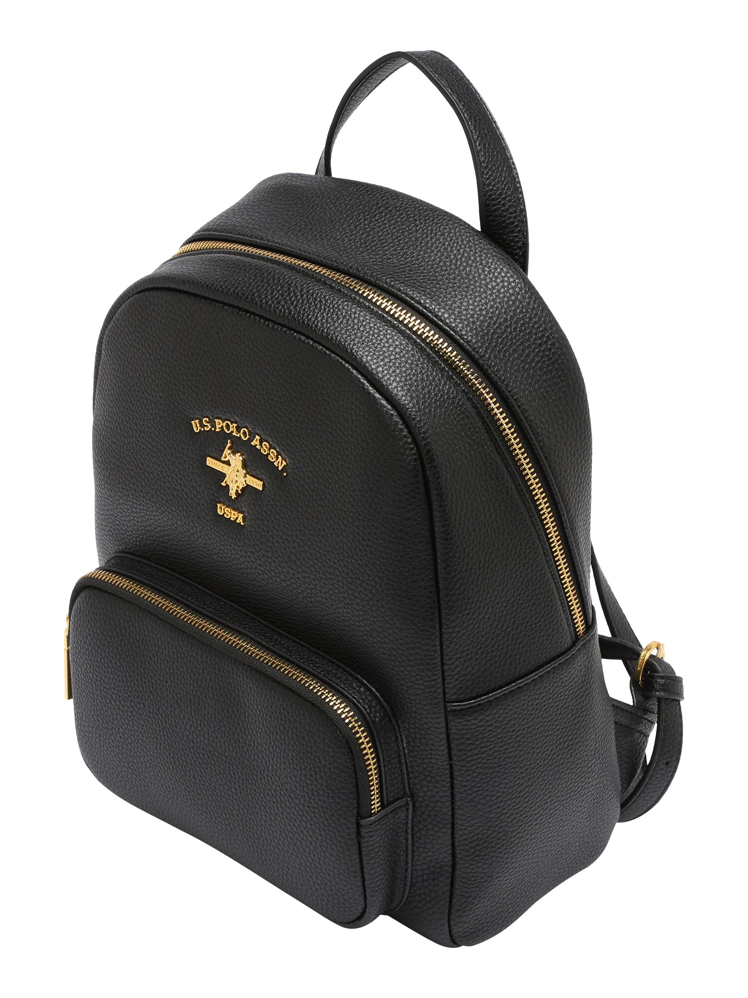 U.S. POLO ASSN. Hátizsák 'Stanford'  arany / fekete akciós termékkép 1