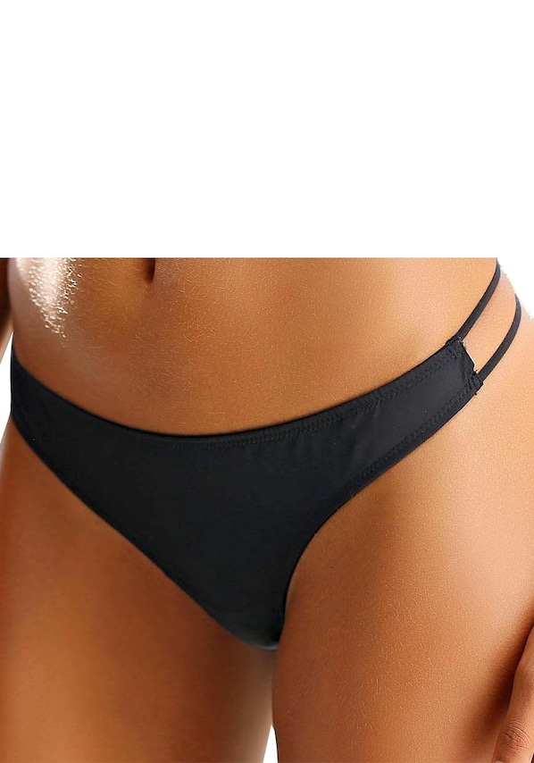 LASCANA, String bugyik, fekete, 5 kép a 5 közül